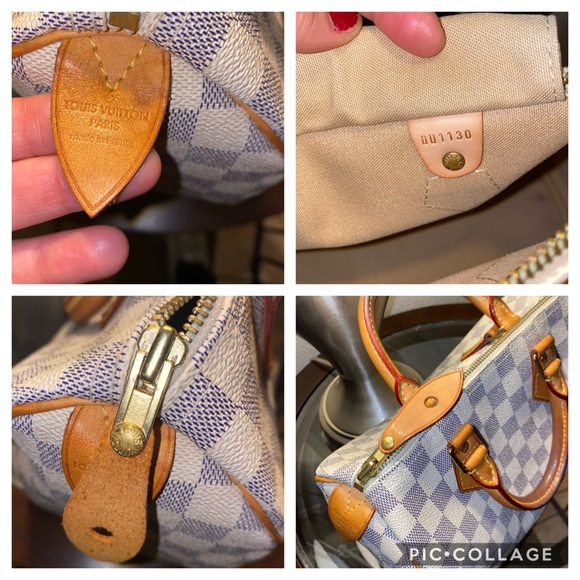 ❌Sold❌ Louis Vuitton Speedy 25 Azur Damier - Picture 11 of 15